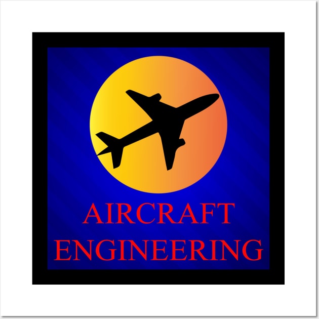 best aircraft engineering design aerospace engineer lovers Wall Art by PrisDesign99